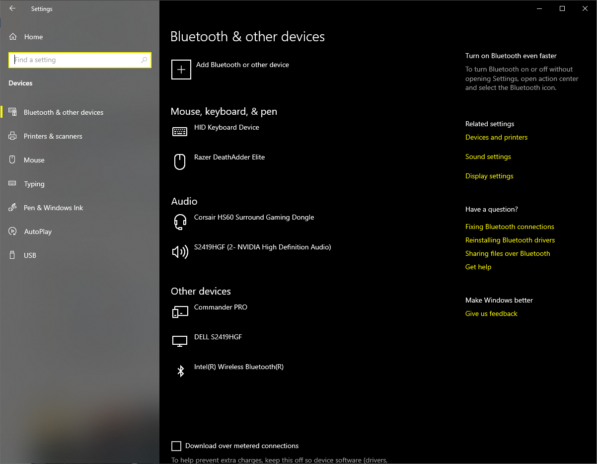 My PC keeps making the device disconnect sound over and over, and when